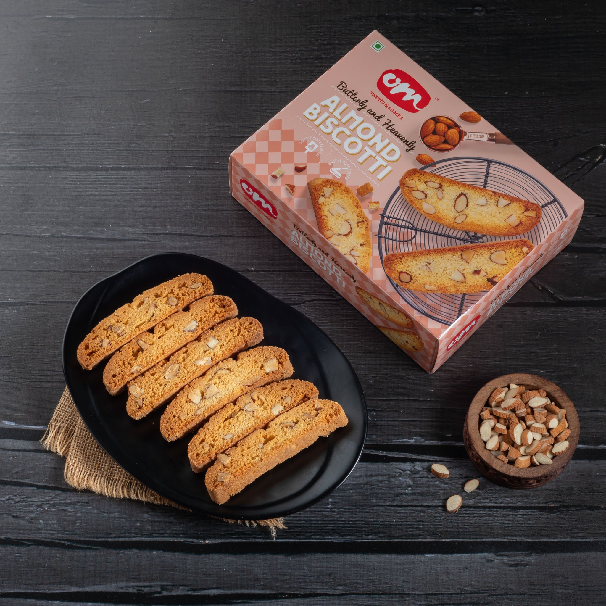 Cookies Almond Biscotti 350g