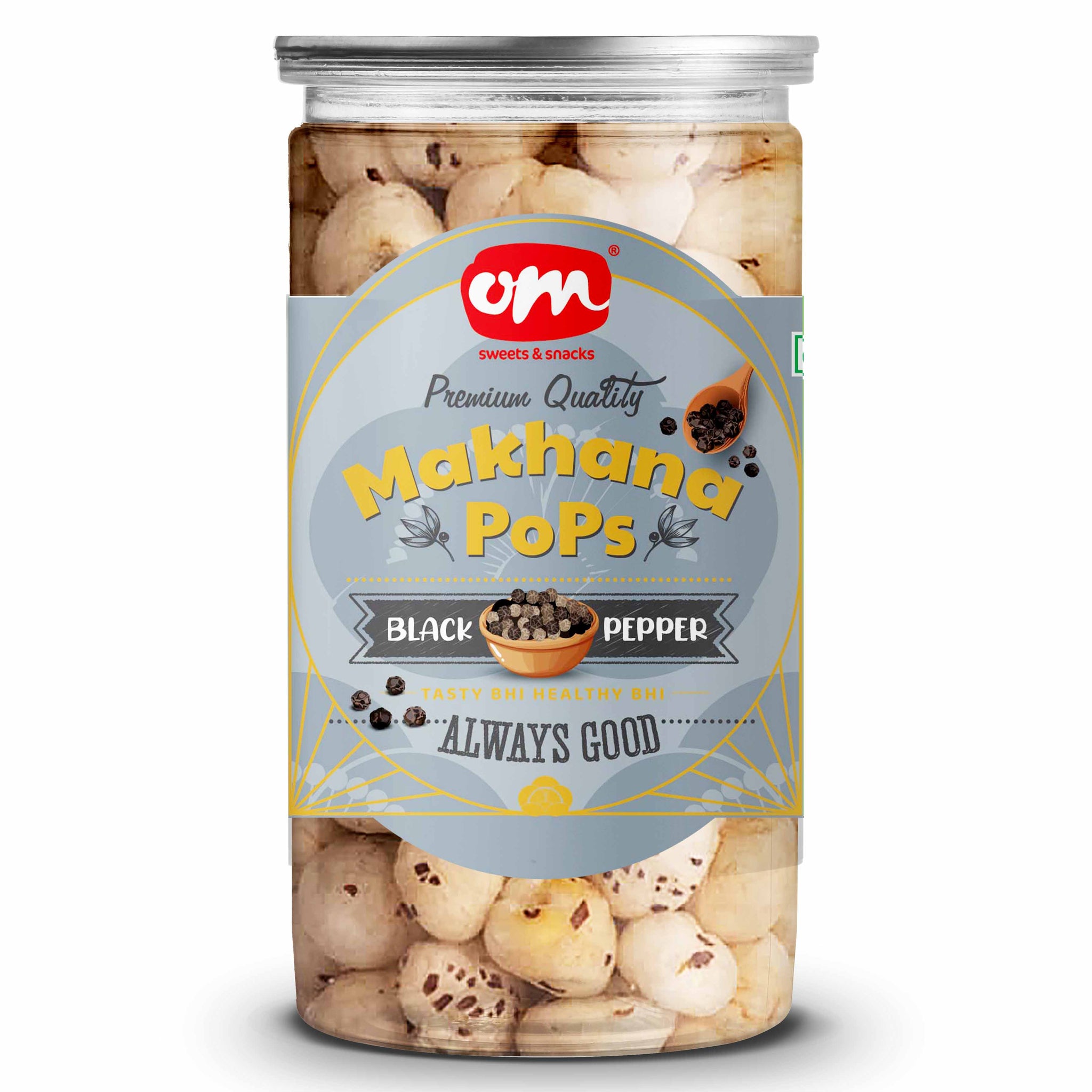 Foxnut (Makhana) Black Pepper 90g